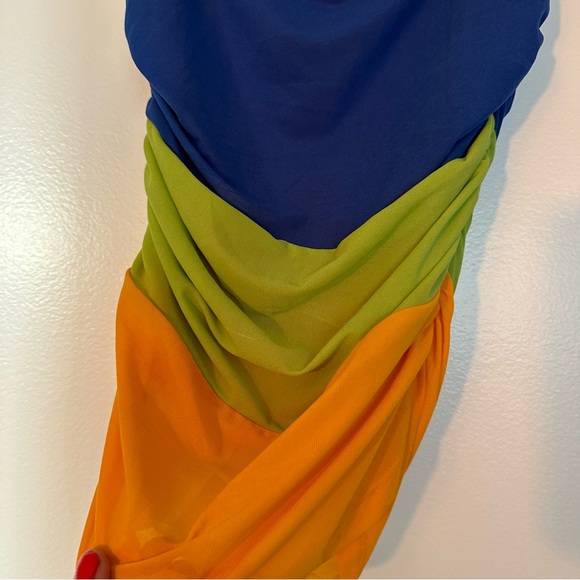 NWOT Simon Miller Mesh Daso Tank Top in Color Block Trio - Picture 5 of 14